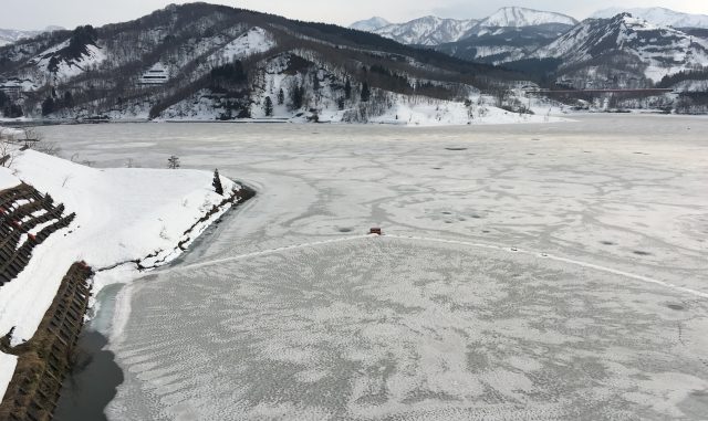 三条市-冬の大谷ダム 三条市-冬の大谷ダム