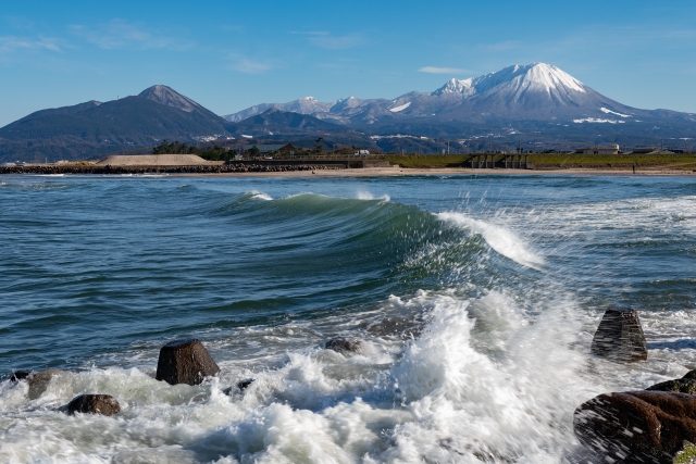 日吉津村－大山と日本海
