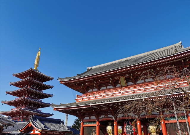 浅草－浅草寺と五重塔